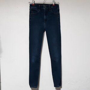 Abercrombie & Fitch Womens Jeans Size 25/0 Simone High Rise Ankle Denim Jeggings